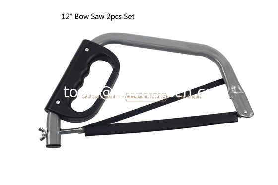 12" Bow Saw 2pcs Set,Cut wood,Plastic,Steel Pipe,Cutting the water Pipe supplier