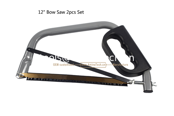 12" Bow Saw 2pcs Set,Cut wood,Plastic,Steel Pipe,Cutting the water Pipe supplier