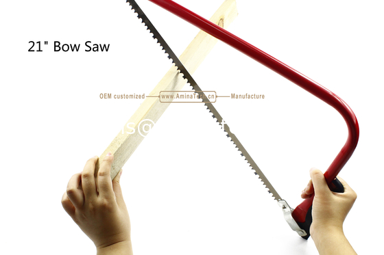 21" Bow Saw,Pruning the Garden,Wood Cutting Hand Saw supplier