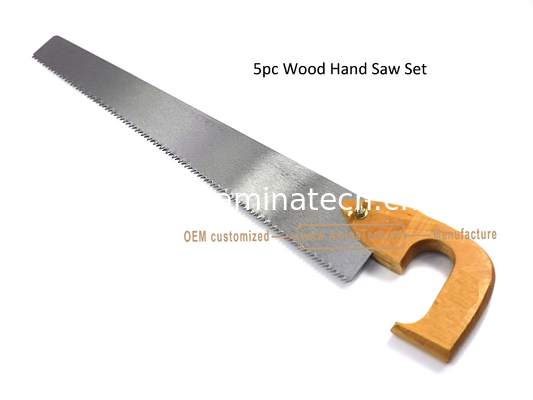 5pc Wood Hand Saw Set,Size:495mm,300mm,298mm,252mm,225mm,Cutting Wood,Pruning the Garden supplier