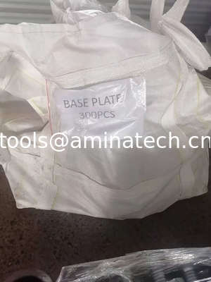 Aminatech Scaffolding Base Plate150mm Size:150mmX150X100Xφ18,Scaffoding Base supplier