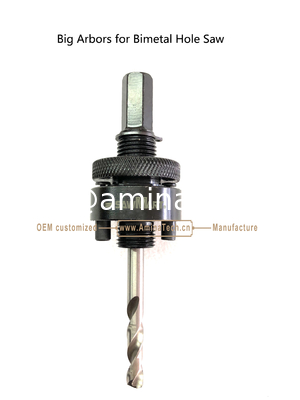 Big Arbors for Bimetal Hole Saw,φ32-102mm,Big Arbors for Bimetal Hole Saw, Center Drill Bit,Drill bit Extensio supplier