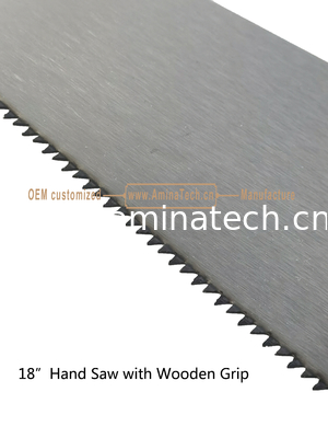 Aminatech 18”Hand Saw with Wooden Grip,Cutting Wood,Pruning the Garden supplier
