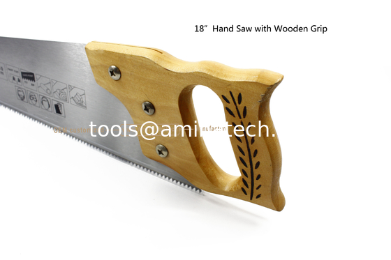 Aminatech 18”Hand Saw with Wooden Grip,Cutting Wood,Pruning the Garden supplier