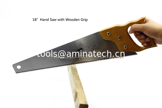 Aminatech 18”Hand Saw with Wooden Grip,Cutting Wood,Pruning the Garden supplier