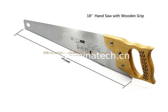 Aminatech 18”Hand Saw with Wooden Grip,Cutting Wood,Pruning the Garden supplier
