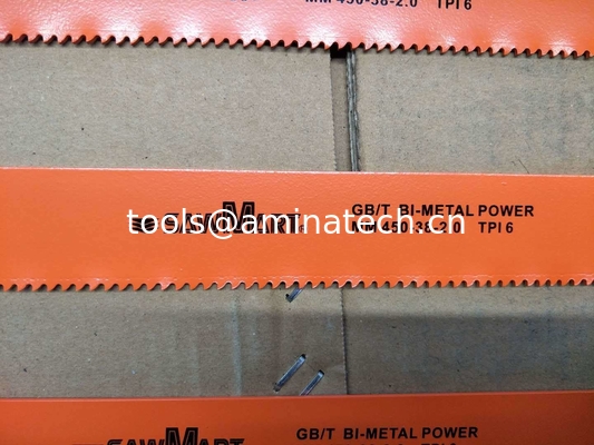 M42 8% Cobalt Power Saw Blade 450mm-38-2.0-6T ,Machine Saw Blade supplier