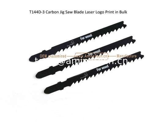 T144D-3 Carbon Jig Saw Blade Laser Logo Print in Bulk,Size:100mmx8x6T,Cutting Woods,Reciprocating Saw Blade supplier