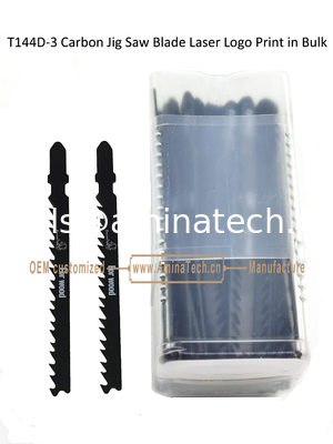 T144D-3 Carbon Jig Saw Blade Laser Logo Print in Bulk,Size:100mmx8x6T,Cutting Woods,Reciprocating Saw Blade supplier