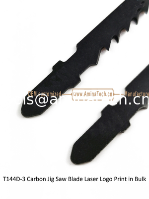 T144D-3 Carbon Jig Saw Blade Laser Logo Print in Bulk,Size:100mmx8x6T,Cutting Woods,Reciprocating Saw Blade supplier