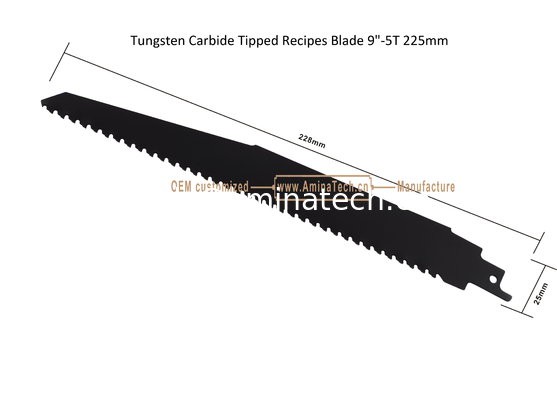 Tungsten Carbide Tipped Recipes Blade 9"-5T 225mm,Cutting Porous Concrete,Red Brick,Fiber Cement,Epoxy Resin supplier