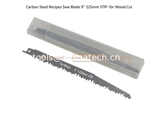 Carbon Steel Recipes Saw Blade 9" 225mm 5TPI  for Wood Cut,Reciprocating ,Power Tools supplier