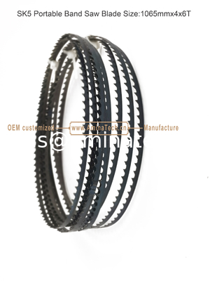 SK5 Portable Band Saw Blade Size:1065mmx4x6T,Cutting Wood supplier