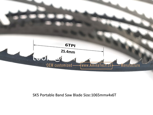 SK5 Portable Band Saw Blade Size:1065mmx4x6T,Cutting Wood supplier