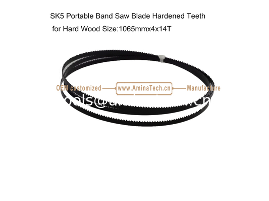 SK5 Portable Bandsaw BladeHardened Teeth for Hard Wood Size:1065mmx4x14T supplier
