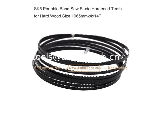 SK5 Portable Bandsaw BladeHardened Teeth for Hard Wood Size:1065mmx4x14T supplier