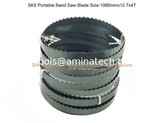 SK5 Portable Band Saw Blade Size:1065mmx12.7x4T,Cutting  Wood supplier