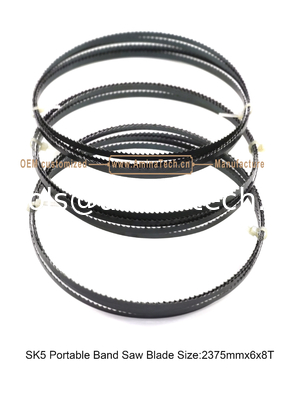 SK5 Portable Band Saw Blade Size:2375mmx6x8T,For Cutting Both Wood and Soft metal supplier