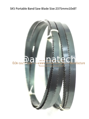 SK5 Portable Band Saw Blade Size:2375mmx10x8T,Cutting Wood supplier