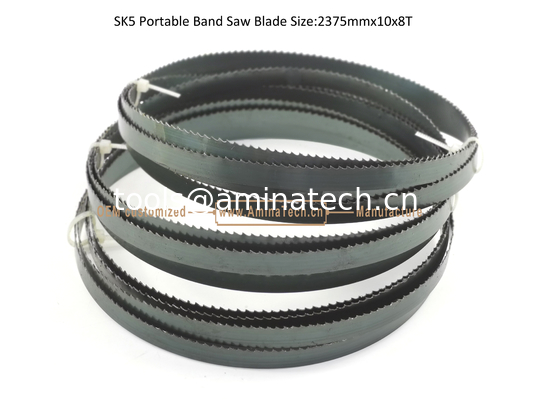 SK5 Portable Band Saw Blade Size:2375mmx10x8T,Cutting Wood supplier