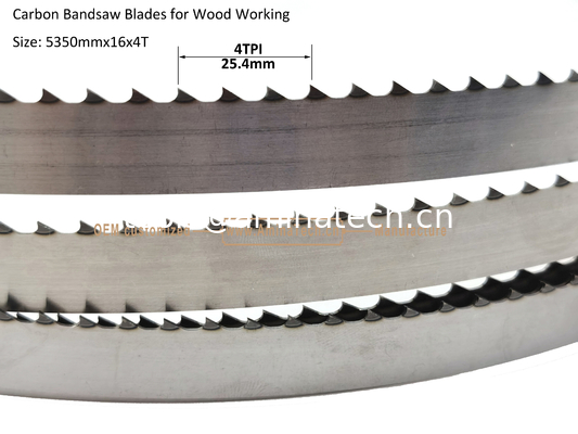 Carbon Band Saw Blades for Wood WorkingSize: 5350mmx16x4T,Power Tools,Cutting Wood supplier