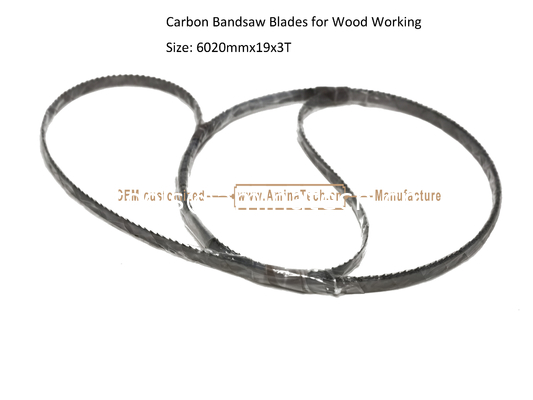 Carbon Bandsaw Blades for Wood Working Size: 6020mmx19x3T,Cutting Wood supplier