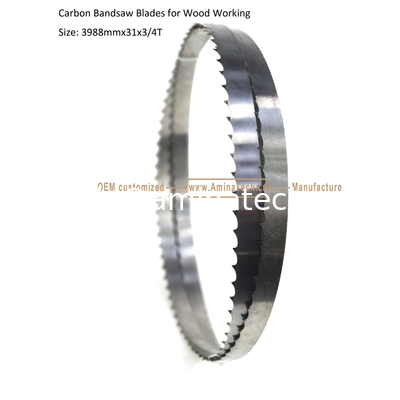 Carbon Band Saw Blades for Wood Working Size: 3988mmx31x3/4T,Cutting Wlood supplier