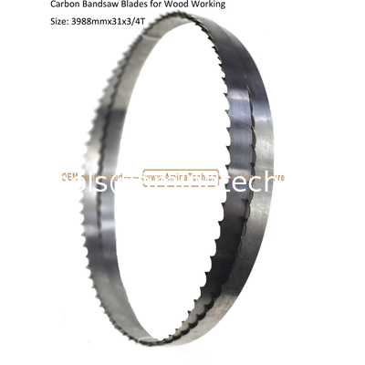 Carbon Band Saw Blades for Wood Working Size: 3988mmx31x3/4T,Cutting Wlood supplier