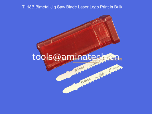 T118B Bimetal Jig Saw Blade Laser Logo Print in Bulk,Reciprocating Saw Blade ,Power Tools supplier