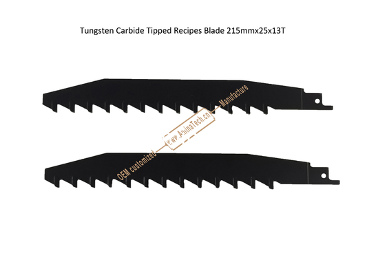 Tungsten Carbide Tipped Recipes Blade 215mmx25x13T,Reciprocating,Power Tools supplier