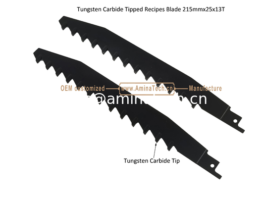 Tungsten Carbide Tipped Recipes Blade 215mmx25x13T,Reciprocating,Power Tools supplier