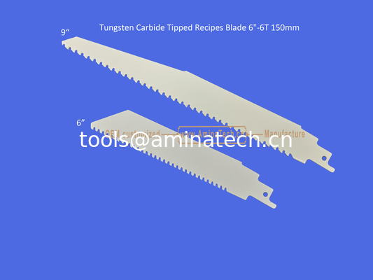 Tungsten Carbide Tipped Recipes Blade 6"-6T 150mm,Reciprocating ,Power Tools supplier