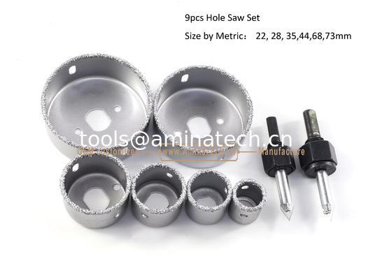 9pcs Hole Saw Set supplier