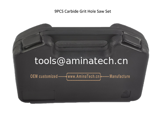 9PCS Carbide Grit Hole Saw Set,Drill,Power Tools supplier
