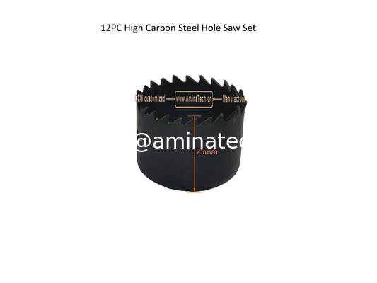 12PC High Carbon Steel Hole Saw Set,Power Tools supplier