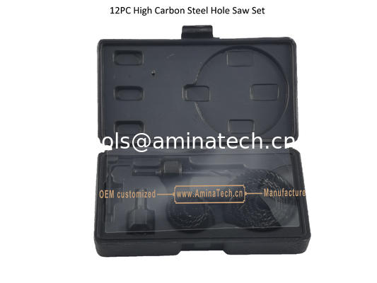 12PC High Carbon Steel Hole Saw Set,Power Tools supplier