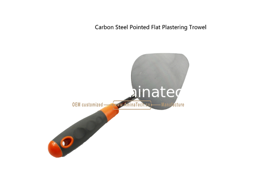 Carbon Steel Pointed Flat Plastering Trowel supplier