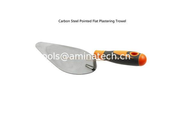 Carbon Steel Pointed Flat Plastering Trowel supplier