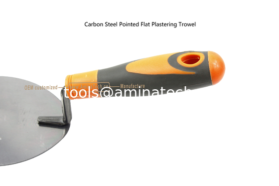 Carbon Steel Pointed Flat Plastering Trowel supplier
