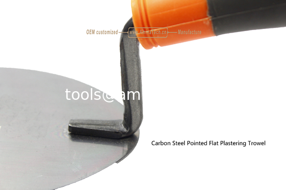 Carbon Steel Pointed Flat Plastering Trowel supplier