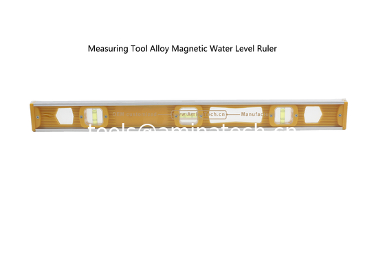 Measuring Tool Alloy Magnetic Water Level Ruler supplier