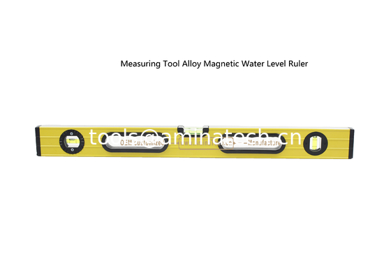 Measuring Tool Alloy Magnetic Water Level Ruler supplier