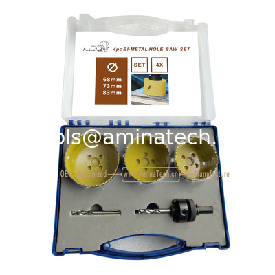 4PC Bi-Metal Hole Saw Set,Power Tools,Drill Bits supplier