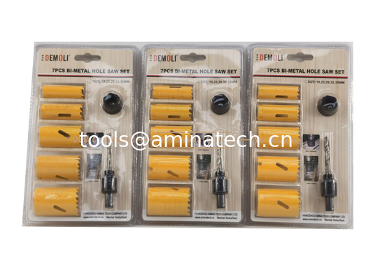 7PC Bi-Metal Hole Saw Set,Power Tools,Drill Bits supplier