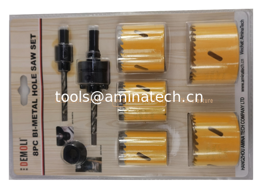8PC Bi-Metal Hole Saw Set,Power Tools,Drill Bits supplier