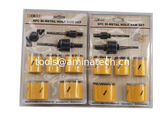 8PC Bi-Metal Hole Saw Set,Power Tools,Drill Bits supplier