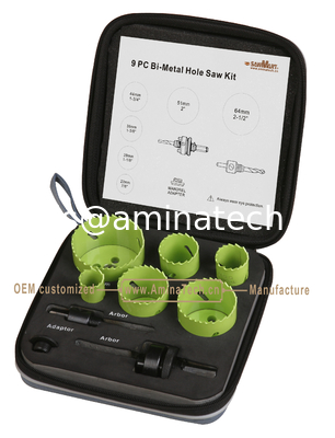 9PC Bi-Metal Hole Saw Kit,Power Tools,Drill Bits supplier