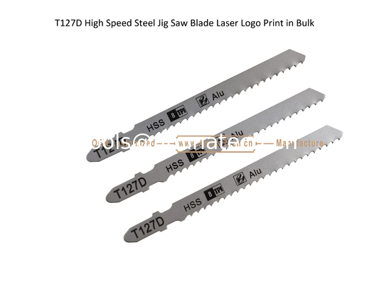 T127D High Speed Steel Jig Saw Blade Laser Logo Print in Bulk size:100mmx8x8T, Cutting Woods,Reciprocating Saw Blade supplier