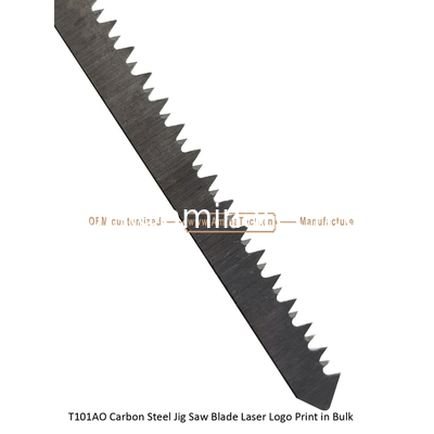 T101AO Carbon Jig Saw Blade Laser Logo Print in Bulk size:83mmx6x18T, Cutting Woods, Reciprocating Saw  Blade supplier