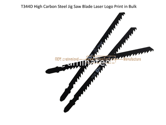 T344D Carbon Jig Saw Blade Laser Logo Print in Bulk size:145mmx8x6T, Cutting Woods,Reciprocating Saw Blade supplier